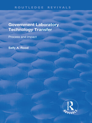 cover image of Government Laboratory Technology Transfer